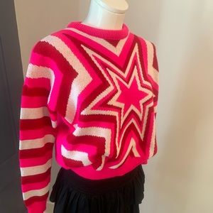 Tellier Star Sweater Pink. Small